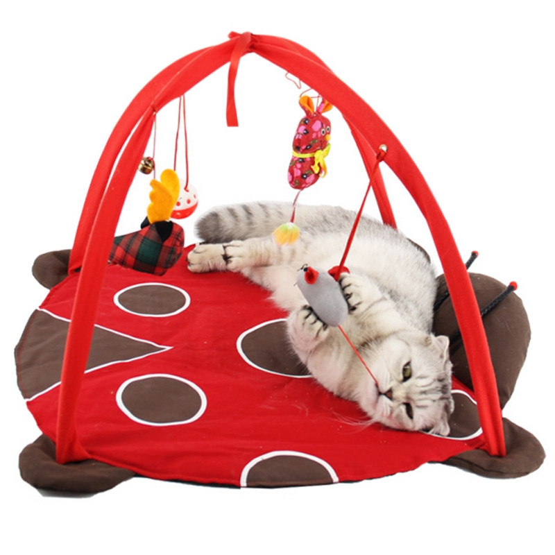 Cat Playing Blanket House Tent Toys