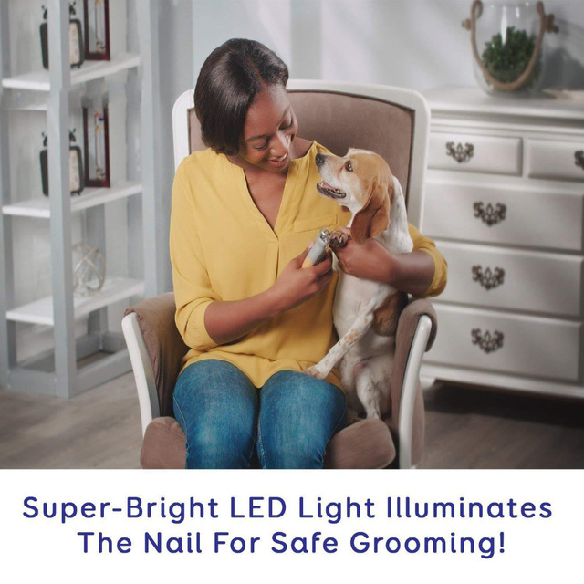 Professional Illuminated Pet Nail Clipper